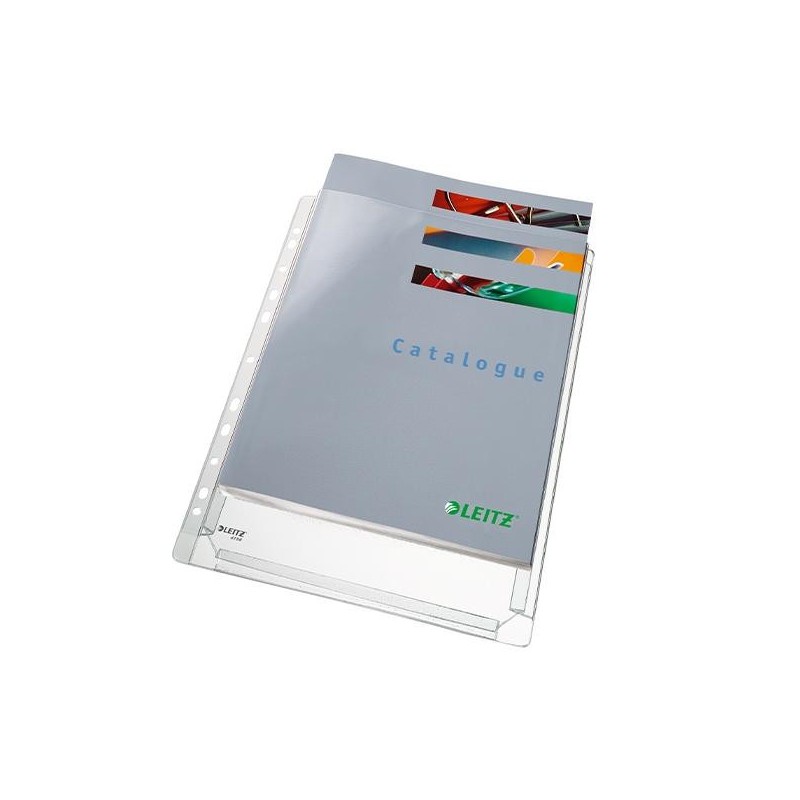 Fundas expandibles Leitz Premium - Multitaladro - PVC - 170 m - A4 - Fuelle estándar - Pack 5 ud Fundas expandibles Leitz Premium - Multitaladro - PVC - 170 m - A4 - Fuelle estándar - Pack 5 ud