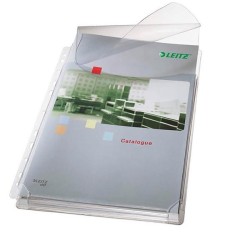 Fundas expandibles Leitz Premium - Multitaladro - PVC - 170 m - A4 - Fuelle con solapa - Pack 5 ud