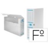 CAJA ARCHIVO DEFINITIVO PLASTICO LIDERPAPEL BLANCO 360X260X100 MM