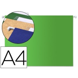 CARPETA COLGANTE LIDERPAPEL A4 VERDE (PACK INDIVISIBLE 10 UDS)