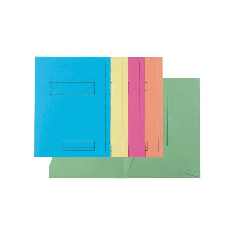 Subcarpeta con 3 solapas Exacompta - 240 x 320 mm - 210 g - Colores surtidos - Pack 50 ud Subcarpeta con 3 solapas Exacompta - 240 x 320 mm - 210 g - Colores surtidos - Pack 50 ud