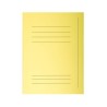Subcarpeta con 3 solapas Exacompta - 240 x 320 mm - 210 g - Color amarillo canario (PACK INDIVISIBLE DE 50 UNIDADES)