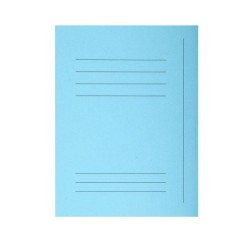 Subcarpeta con 3 solapas Exacompta - 240 x 320 mm - 210 g - Color azul claro (PACK INDIVISIBLE DE 50 UNIDADES)