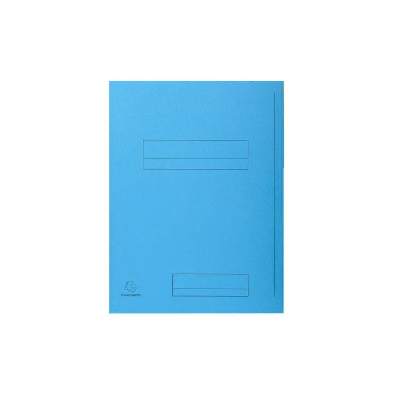 Subcarpeta con 2 solapas Exacompta - 240 x 320 mm - 210 g - Color azul claro (PACK INDIVISIBLE DE 50 UNIDADES) Subcarpeta con 2 solapas Exacompta - 240 x 320 mm - 210 g - Color azul claro (PACK INDIVISIBLE DE 50 UNIDADES)