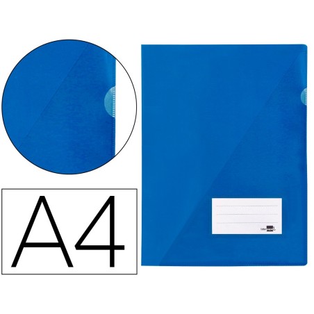 CARPETA LIDERPAPEL DOSSIER A4 UÑERO AZUL (PACK INDIVISIBLE  10 UDS) (PACK INDIVISIBLE 10 UDS)