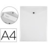 CARPETA LIDERPAPEL DOSSIER BROCHE POLIPROPILENO DIN A4 FORMATO VERTICAL TRANSPARENTE 50 HOJAS (PACK INDIVISIBLE 10 UDS)
