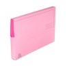 Subcarpeta con bolsa Exacompta - 240 x 320 mm - 210 g - Color rosa (PACK INDIVISIBLE DE 10 UNIDADES)