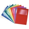 Subcarpeta con ventana Exacompta Forever 120 - 220 x 310 mm - 120 g - Colores surtidos - Pack 25 ud