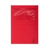 Subcarpeta con ventana Exacompta Forever 120 - 220 x 310 mm - 120 g - Color rojo (PACK INDIVISIBLE DE 25 UNIDADES)