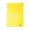 Subcarpeta con ventana Exacompta Forever 120 - 220 x 310 mm - 120 g - Color amarillo (PACK INDIVISIBLE DE 25 UNIDADES)