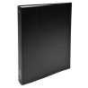 Carpeta de anillas forrada Exacompta - PP - 4 anillas 30 mm - 320 x 260 mm - Color negro