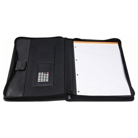Portadocumentos Exactive Exawallet - PP - Cremallera - 26,5 x 34 cm - Color negro