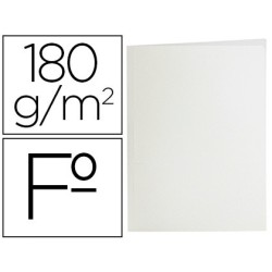 SUBCARPETA LIDERPAPEL FOLIO BLANCO 180G/M2 (PACK INDIVISIBLE 50 UDS)