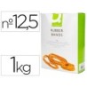 BANDAS ELASTICAS Q-CONNECT 1000 GR 125 X 9 MM NUMERO 12,5