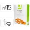 BANDAS ELASTICAS Q-CONNECT 1000 GR 150 X 9 MM NUMERO 15