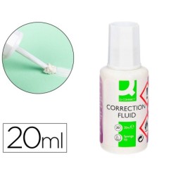 CORRECTOR Q-CONNECT APLICADOR ESPUMA FRASCO 20 ML