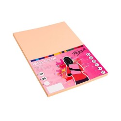 Papel multifunción Fabrisa - A4 - 80 g - Color crema - Pack 100 hojas