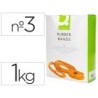 GOMILLAS ELASTICAS Q-CONNECT 1000 GR NUMERO 3 30 X 2 MM