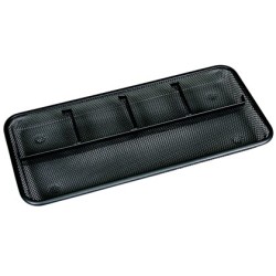 ORGANIZADOR SOBREMESA BANDEJA METALICA Q-CONNECT REJILLA NEGRA CON 5 DEPARTAMENTOS -320X35X155 MM