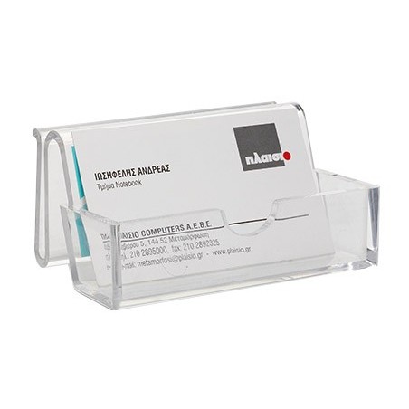 PORTATARJETAS DE VISITA Q-CONNECT METACRILATO REF.5770