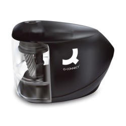 SACAPUNTAS Q-CONNECT KF-18571 ELECTRICO DE SOBREMESA ADAPTADOR/PILAS AA AFILA MUELADIAMETROS 6,5 A 8 MM