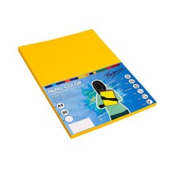Papel multifunción Fabrisa - A4 - 80 g - Color oro - Pack 100 hojas