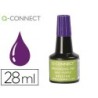 TINTA TAMPON Q-CONNECT VIOLETA FRASCO 28 ML