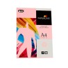 Papel multifunción Fabrisa - A4 - 80 g - Color rosa claro - Pack 500 hojas