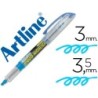 ROTULADOR ARTLINE FLUORESCENTE EK-640 AZUL -PUNTA BISELADA