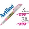 ROTULADOR ARTLINE FLUORESCENTE EK-640 ROSA -PUNTA BISELADA