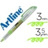 ROTULADOR ARTLINE FLUORESCENTE EK-640 VERDE -PUNTA BISELADA