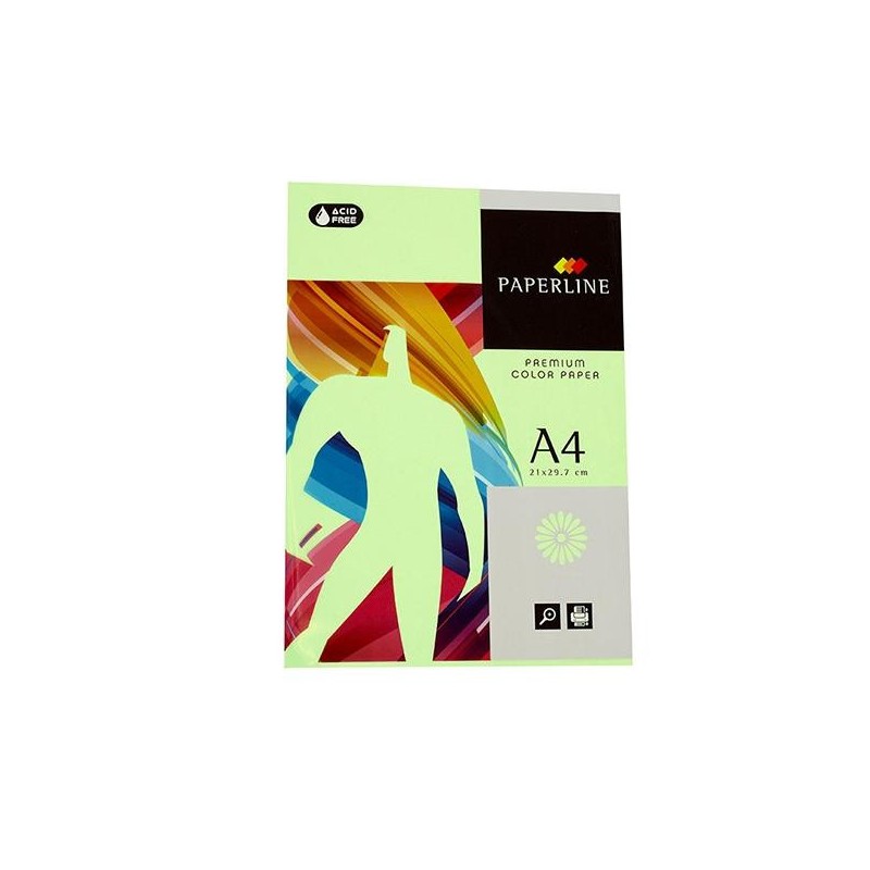 Papel multifunción Fabrisa - A4 - 80 g - Color verde - Pack 500 hojas Papel multifunción Fabrisa - A4 - 80 g - Color verde - Pack 500 hojas