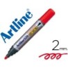 ROTULADOR ARTLINE MARCADOR PERMANENTE 170 ROJO -PUNTA REDONDA 2 MM -ANTISECADO