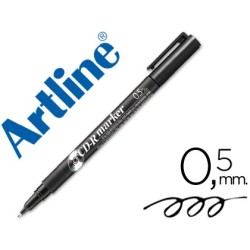 ROTULADOR ARTLINE PARA CD PUNTA DE FIBRA PERMANENTE EK-883 AZUL -PUNTA REDONDA 0.5 MM