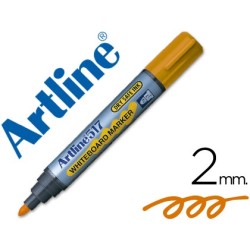 ROTULADOR ARTLINE PIZARRA EK-517 NARANJA -PUNTA REDONDA 2 MM -TINTA DE BAJO OLOR
