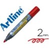ROTULADOR ARTLINE PIZARRA EK-517 ROJO -PUNTA REDONDA 2 MM -TINTA DE BAJO OLOR