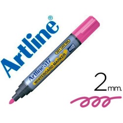 ROTULADOR ARTLINE PIZARRA EK-517 ROSA -PUNTA REDONDA 2 MM -TINTA DE BAJO OLOR