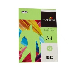 Papel multifunción Fabrisa - A4 - 80 g - Color verde fuerte - Pack 500 hojas