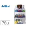 ROTULADOR ARTLINE PIZARRA EPD-4 OPAQUE INK BOARD PUNTA REDONDA 2 MM EXPOSITOR DE 78 UNIDADES COLORES SURTIDOS