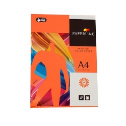 Papel multifunción Fabrisa - A4 - 80 g - Color naranja azafrán - Pack 500 hojas