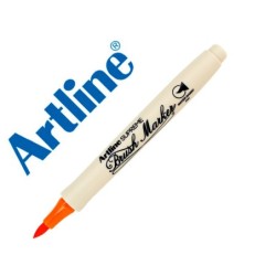ROTULADOR ARTLINE SUPREME BRUSH EPFS PINTURA BASE DE AGUA PUNTA TIPO PINCEL TRAZO FINO NARANJA OSCURO (PACK INDIVISIBLE 12 UDS)