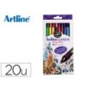 ROTULADOR ARTLINE SUPREME EPFS200 FINE LINER PUNTA DE FIBRA 0,4 MM BOLSA 20 UNIDADES COLORES SURTIDOS