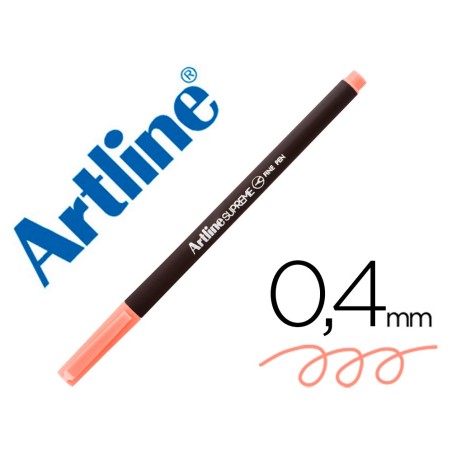 ROTULADOR ARTLINE SUPREME EPFS200 FINE LINER PUNTA DE FIBRA ALBARICOQUE 0,4 MM (PACK INDIVISIBLE 12 UDS)