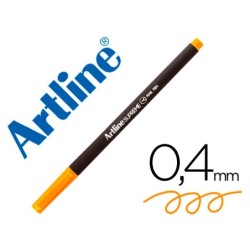 ROTULADOR ARTLINE SUPREME EPFS200 FINE LINER PUNTA DE FIBRA AMARILLO 0,4 MM (PACK INDIVISIBLE 12 UDS)