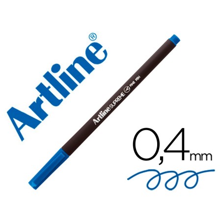 ROTULADOR ARTLINE SUPREME EPFS200 FINE LINER PUNTA DE FIBRA AZUL ULTRAMAR 0,4 MM (PACK INDIVISIBLE 12 UDS)