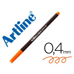 ROTULADOR ARTLINE SUPREME EPFS200 FINE LINER PUNTA DE FIBRA NARANJA 0,4 MM (PACK INDIVISIBLE 12 UDS)