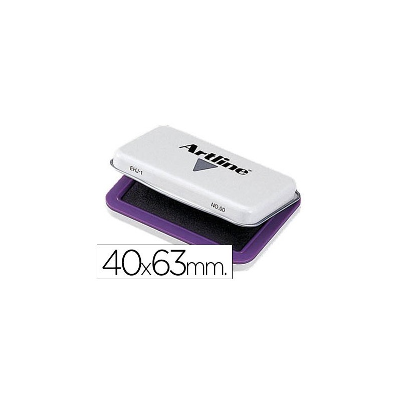 TAMPON ARTLINE N  00 VIOLETA -40X63 MM