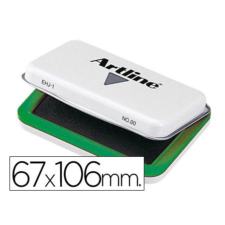 TAMPON ARTLINE N  1 VERDE -67X106 MM