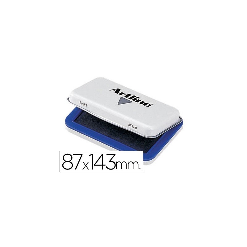 TAMPON ARTLINE N  2 AZUL -87X143 MM