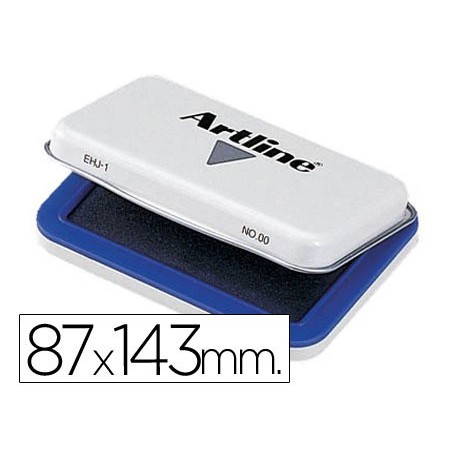 TAMPON ARTLINE N  2 AZUL -87X143 MM